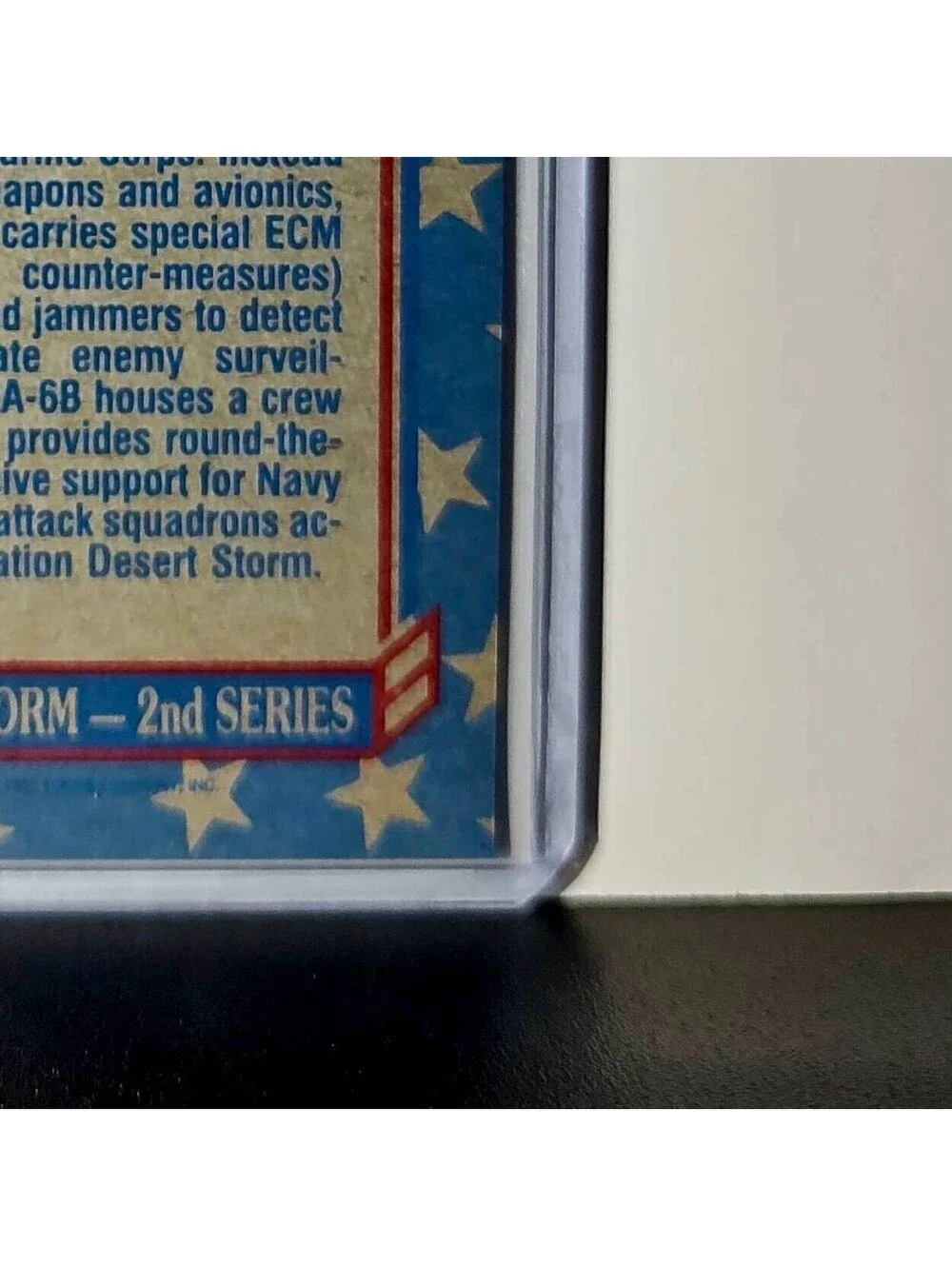 Prowler – The EA-6B 1991 Topps Desert Storm #137 Card